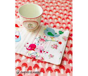 Stickdatei ITH - Patchwork Flip & Fold Platzdecke Untersetzer bis 36x24